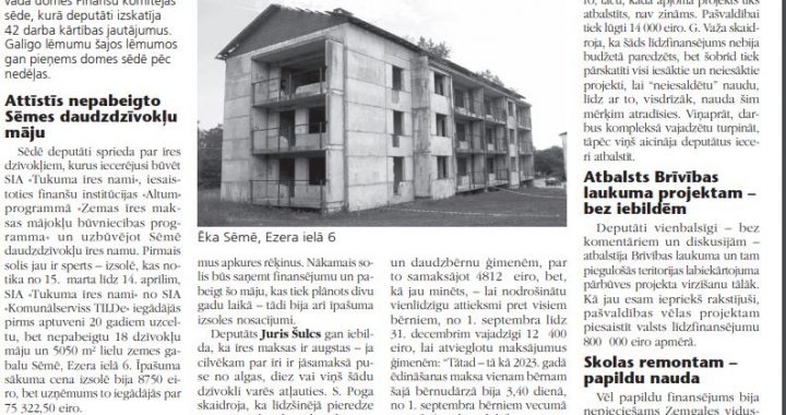 Slēdz līgumus un lemj par naudu