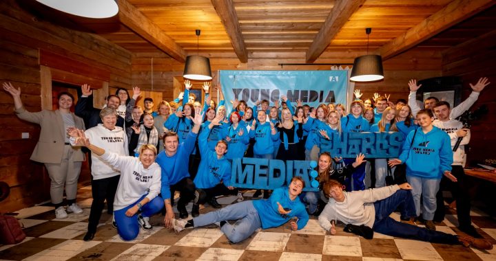 Atklāta devītā “Young Media Sharks” Starptautiskā mediju nometne kinopilsētā “Cinevilla”