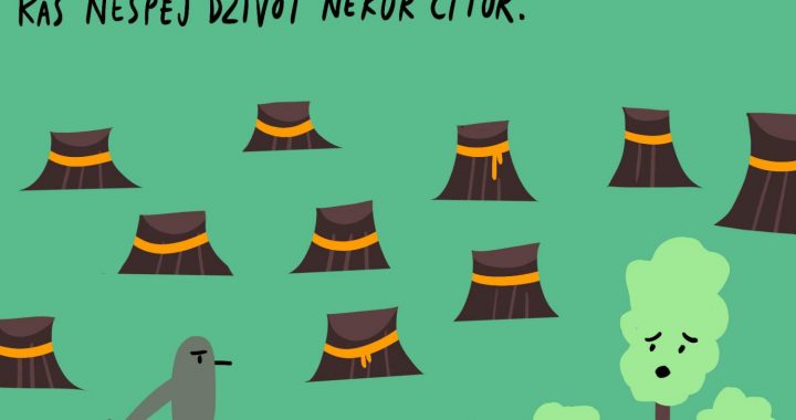 Aicina uz “kluso protestu“, lai aizsargātu vecos mežus