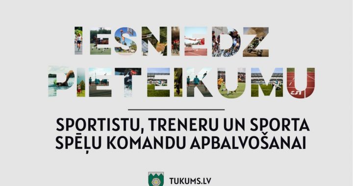 Vēl var paspēt pieteikt sportistus