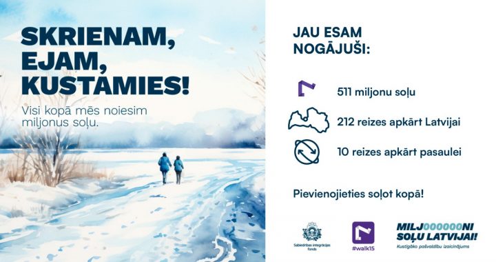 Novadniekiem vēl jāsaņemas jeb jāpiestaigā!