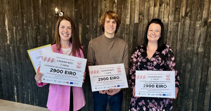 Konkursa «Laukiem būt!» uzvarētāja – Evita Ose no Pūres