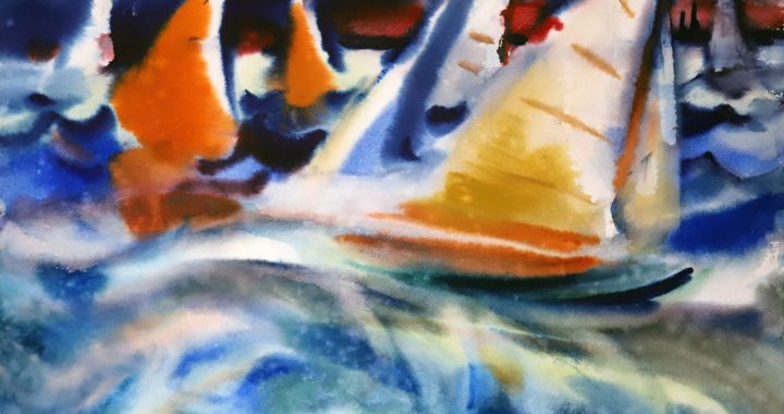 Izcilajam akvarelistam Harijam Blunavam atklās izstādi  Tukuma Mākslas muzejā