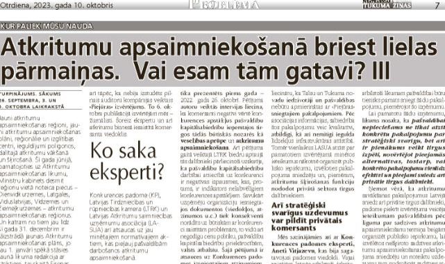 Atkritumu apsaimniekošanā visā valstī briest lielas pārmaiņas.  Vai esam tām gatavi? III