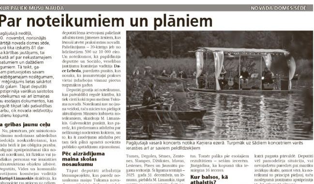 Par noteikumiem un plāniem