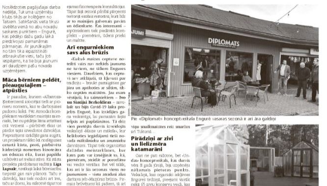 Kā saimnieko piekrastē