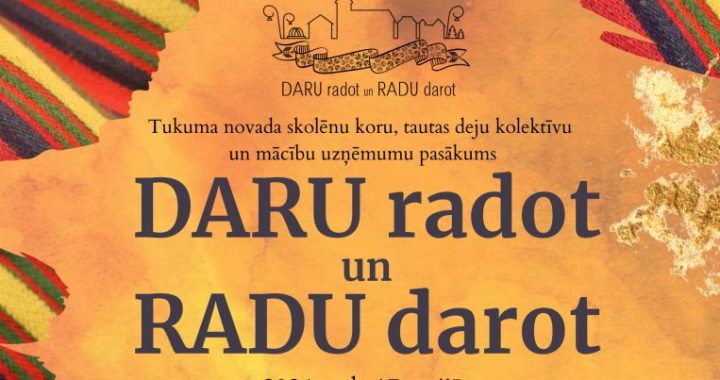 Jau piektdien Durbes estrādē – «Daru radot un Radu darot»