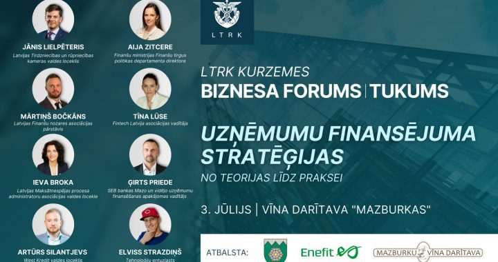 Novadā būs Biznesa forums