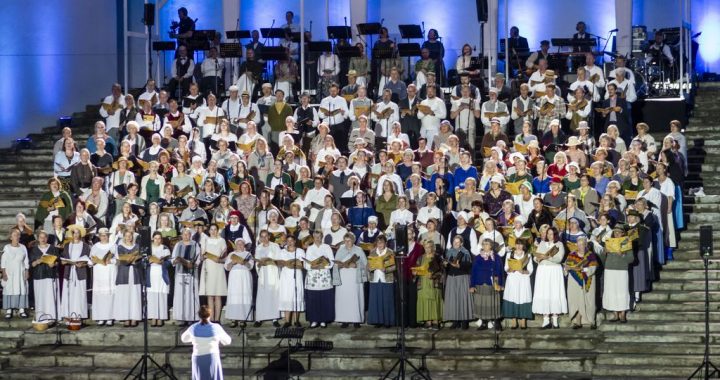 No pagastu dižošanās līdz precību spēlēm. Novada svētki 2024