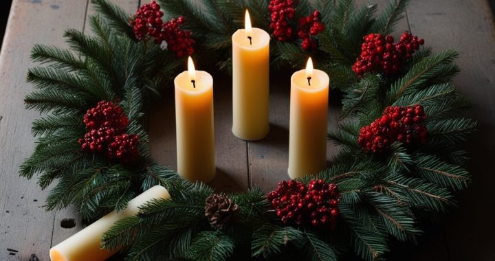 Lai adventes sveces deg droši!