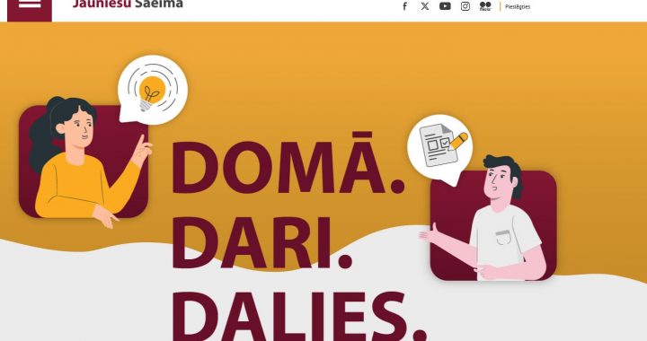 Vēl var paspēt nobalsot par jauniešu idejām!