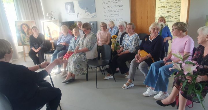 Lapmežciemā atklāta izstāde un gaidāma meistarklase