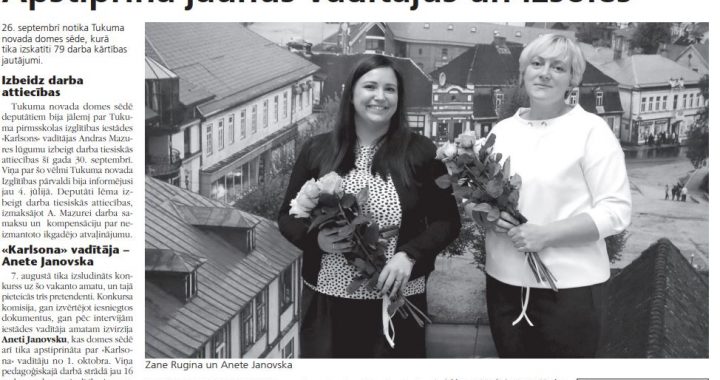 Tukuma novada domes sēdē 