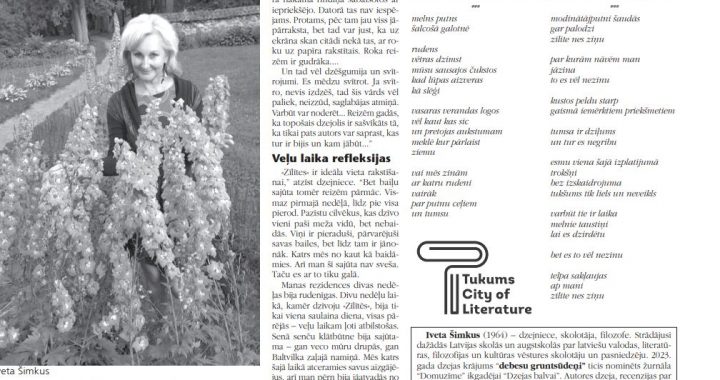 Kur labi iederas koki, putni un dzejnieki