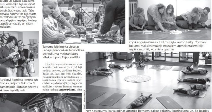 Atskatoties uz Lasītprieka nedēļu