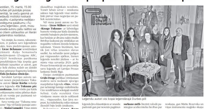 Maģiski leģendārā pēcpusdiena Durbes pilī