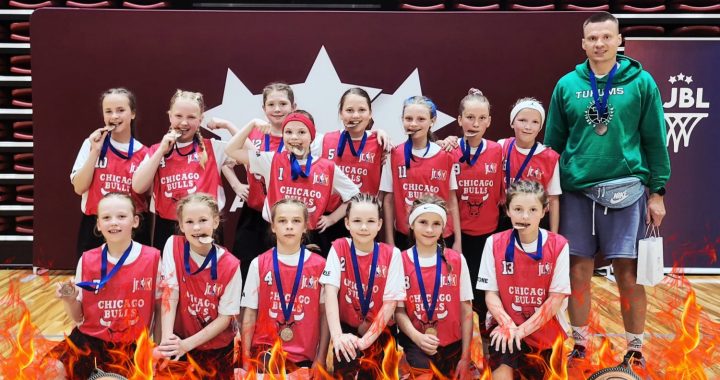 Tukuma Sporta skolas U10 meitenēm bronzas medaļas NBA Junioru līgā!