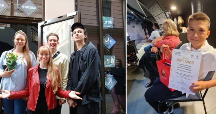 XIII Latvijas Skolu jaunatnes Dziesmu un deju svētkos mūsu novadniekiem Zelta diplomi skatuves runas konkursā