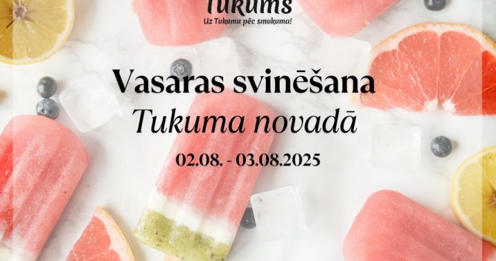 Gaisā, pie jūras un citviet novadā – nedēļas nogalē