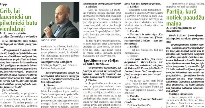 Izvēlies atbildīgi!