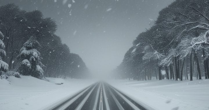 Brīdina par snigšanu un slideniem ceļiem