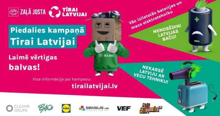 Konkurss: aicina skolēnus šķirot baterijas un mazo elektroniku