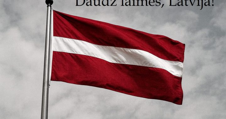 Svinam valsts 107. dzimšanas dienu!
