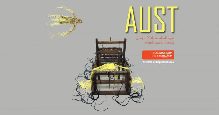 Tukuma Audēju darbnīcā skatāma  tekstila darbu izstāde “Aust!”
