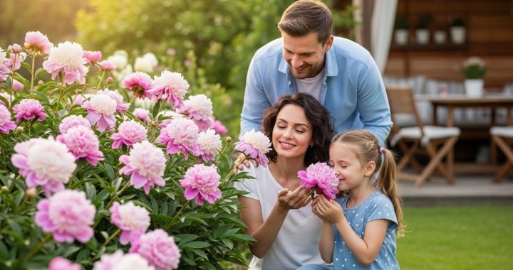 Kāda vieta dārzā ir vispiemērotākā peonijām?