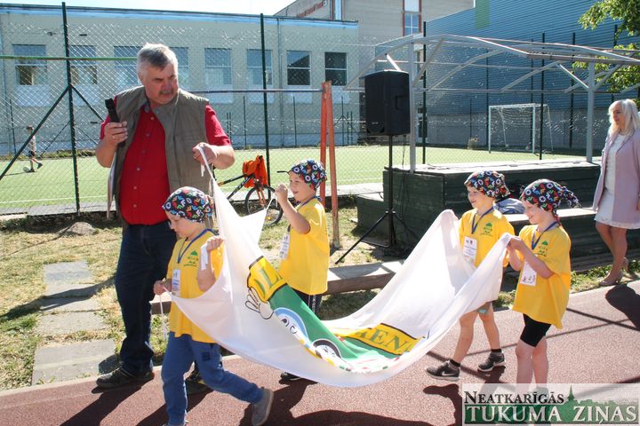 Aizvadīta 16. bērnu «Olimpiskā diena» Kandavā