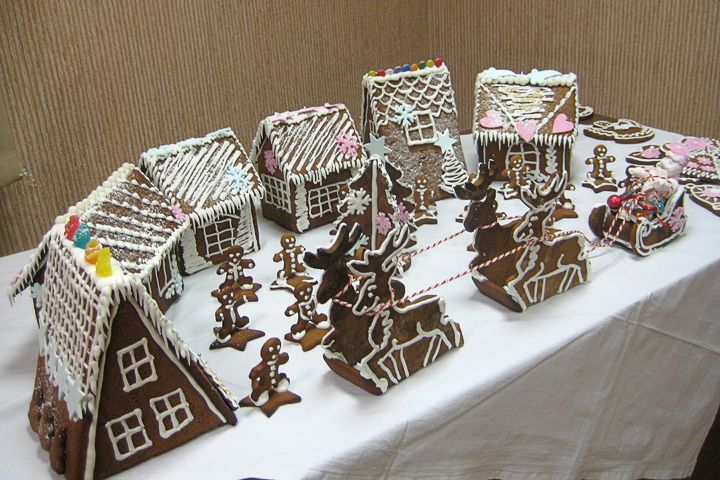 Cērē tapis piparkūku ciemats