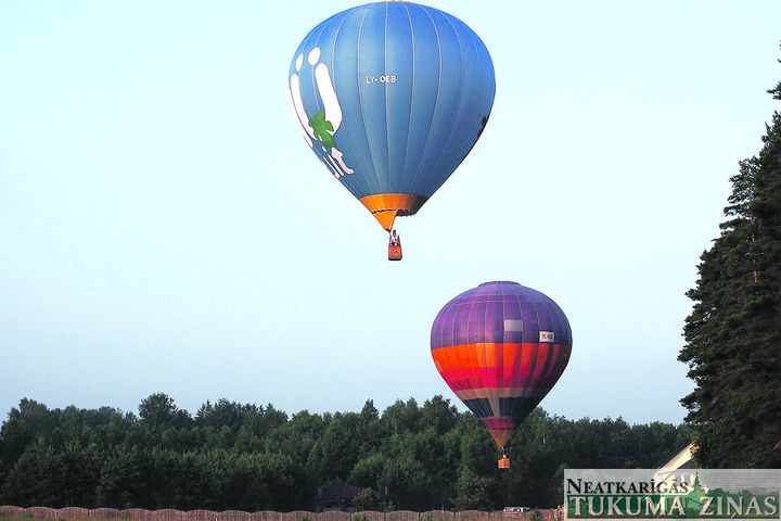 Gaisa balonu festivāls Kandavā