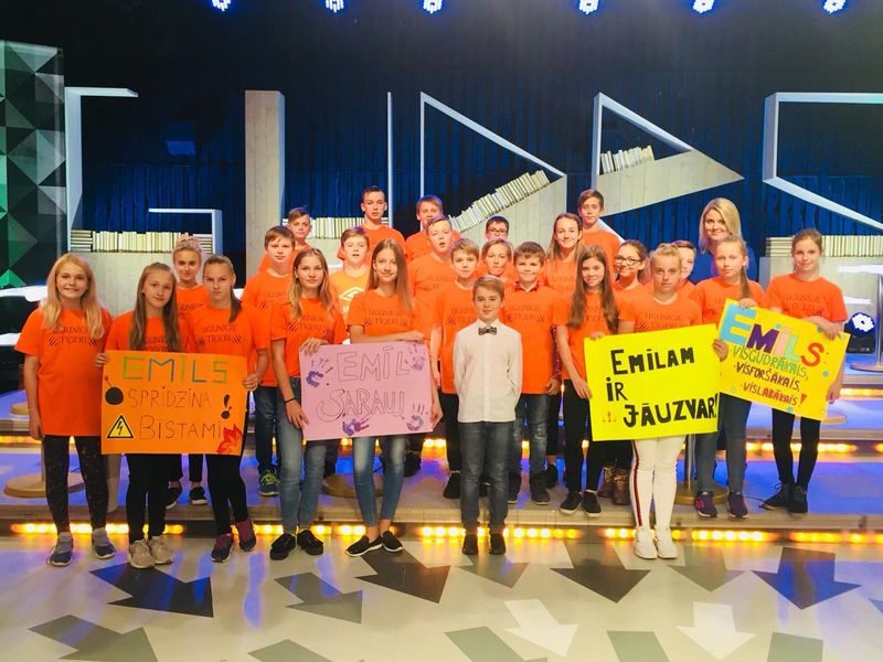 Gudrākais sestklasnieks – tukumnieks Emīls Lisovs