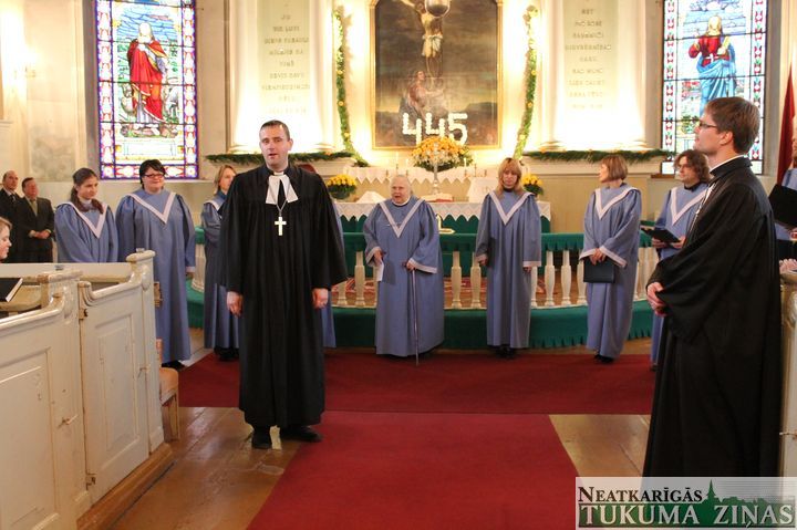 Jau trešā svētku svētdiena Tukuma evaņģēliski luteriskajā baznīcā