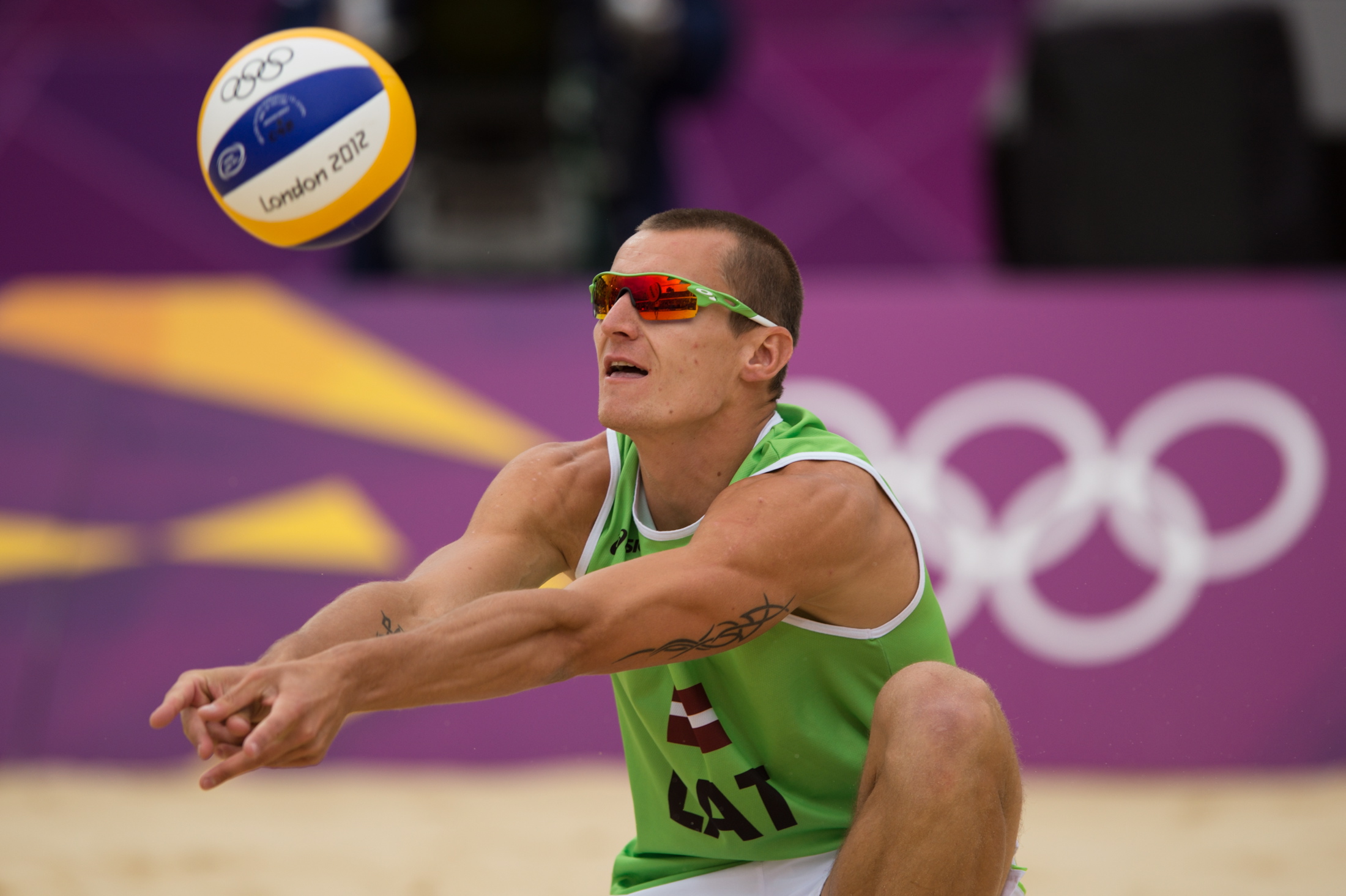 Pludmales volejbola meistarklase kopā ar Mārtiņu Pļaviņu