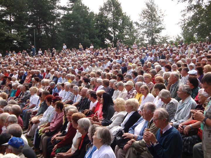 Represēto salidojums Ikšķilē