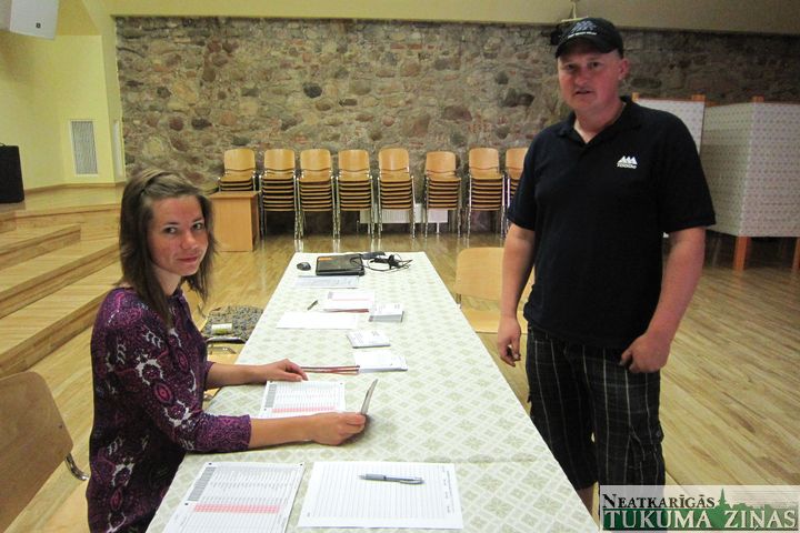 Rīts Milzkalnes vēlēšanu iecirknī