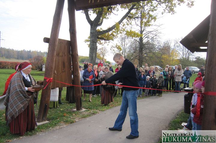 Smārdē atklāts jaunais parks – „Vēju dārzs”