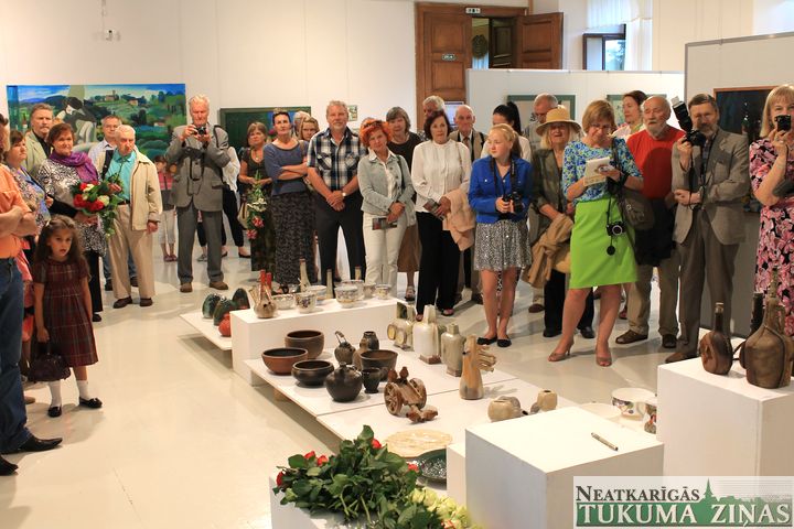 Tukuma mākslinieku jubilejas izstāde – Jelgavā
