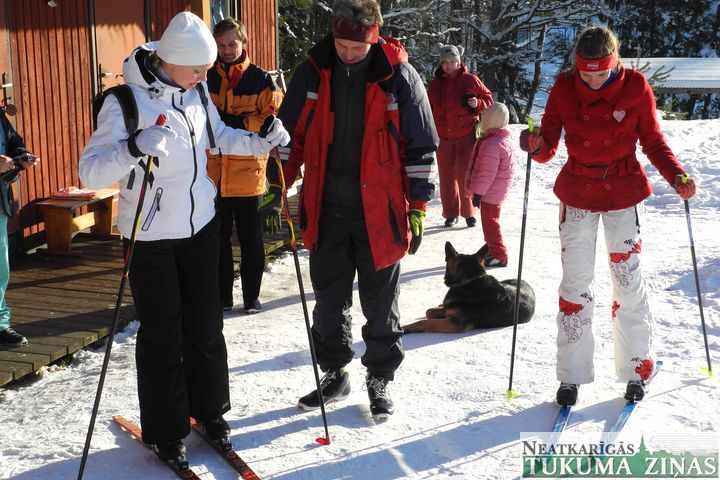 Tukumā populāra kļūst distanču slēpošana