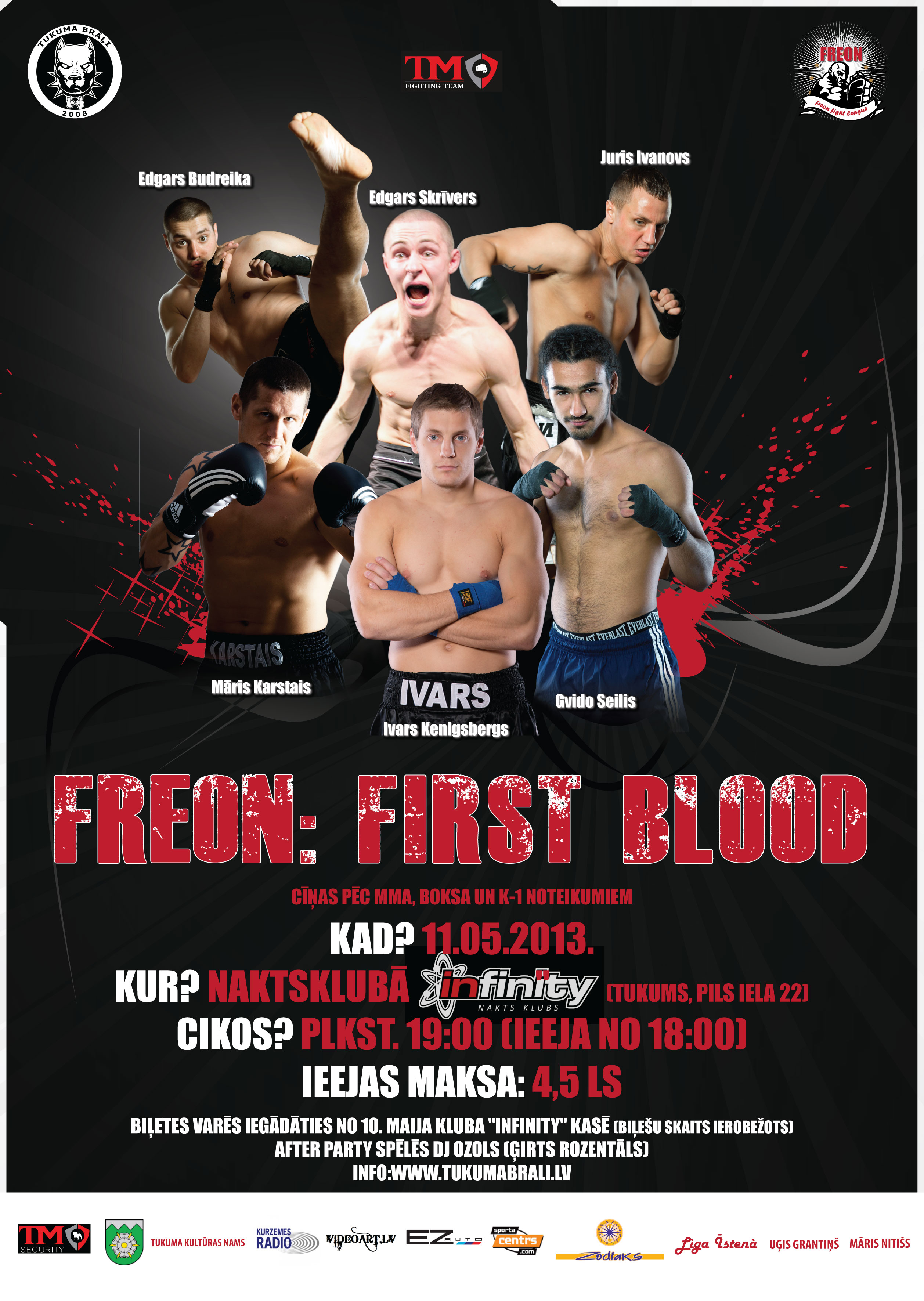 Tukumā pulcēsies agresīvākie cīkstoņi