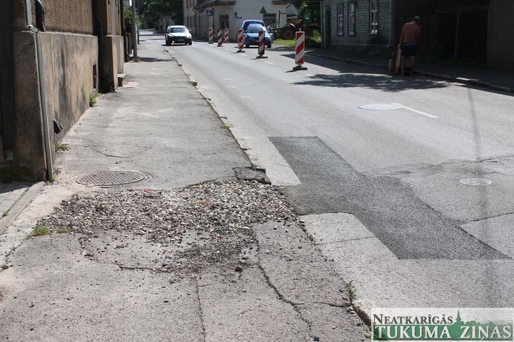 Turpina rekonstruēt Talsu ielu