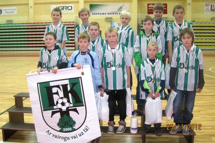 «U-9» futbolisti iegūst «Baltic Candels LTD kausu»