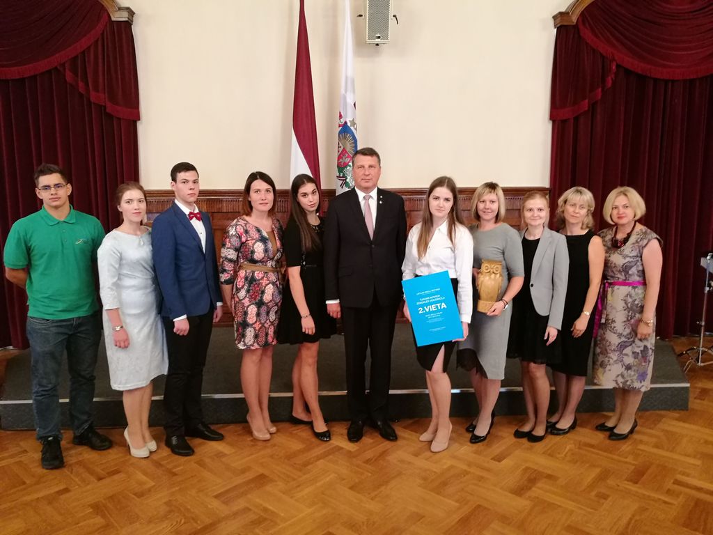 Zemgales vidusskola saņem «Mazo Pūci»